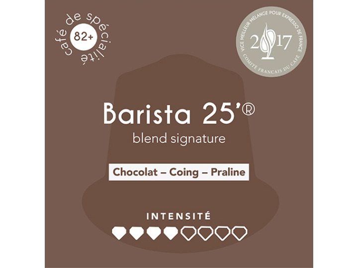 Café capsules Blend Barista 25 10 cap