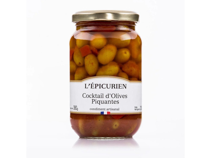 COCKTAIL OLIVES PIQUANTES 380g