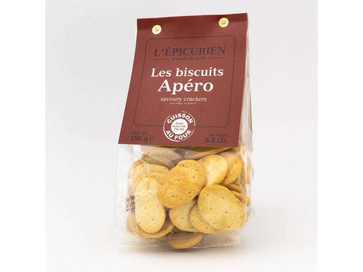 LES BISCUITS APEROS 150g NATURE